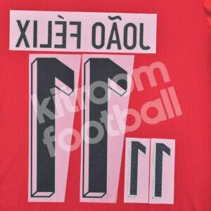 UEFA Euro 2024 Portugal Home Name Number Set #11 JOAO FELIX Repro - Image 3