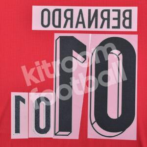 UEFA Euro 2024 Portugal Home Name Number Set #10 BERNARDO Silva Repro - Image 3