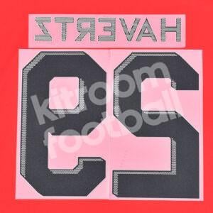 2023-24 Arsenal Home Name Set #29 HAVERTZ Cup (Repro) - Image 3