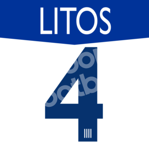 2005-06 Malaga CF Home Name Number Set #4 LITOS Repro
