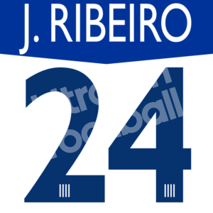 2005-06 Malaga CF Home Name Number Set #24 Jorge RIBEIRO Repro