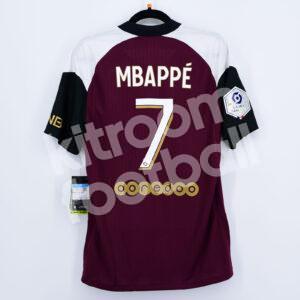 2020-21 PSG Paris Jordan Third Shirt #7 MBAPPE (Size Medium)