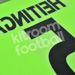 2015-16 Ajax Amsterdam Away Name Number Set #5 HEITINGA Repro - Image 4