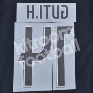 2006-07 Real Madrid Away Name Number Set #14 GUTI H Repro - Image 3