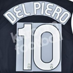 2006-07 Juventus Away & Third Name Set (Repro)