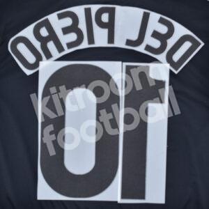 2006-07 Juventus Away & Third Name Set (Repro) - Image 3