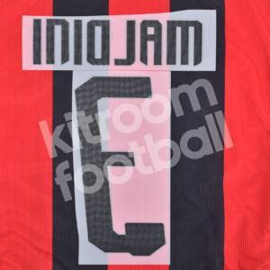 2007-08 AC Milan Home Name Number Set #3 MALDINI Repro - Image 3