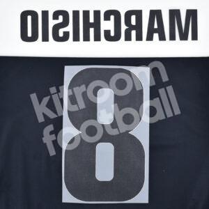 2012-13 Juventus Home Name Number Set #8 MARCHISIO Repro - Image 3