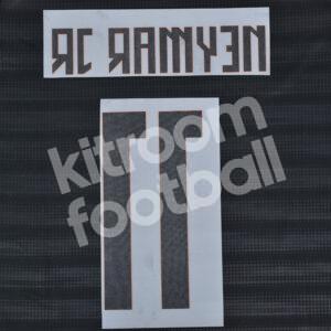 2012-13 Santos Away Name Number Set #11 NEYMAR JR Repro - Image 3