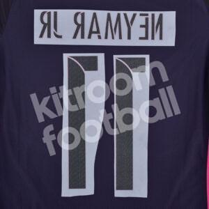 2016-17 Barcelona Away Name Number Set #11 NEYMAR JR Repro - Image 3