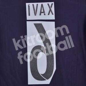 2016-17 Barcelona Away Name Number Set #6 XAVI Repro - Image 3