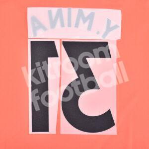 2018-23 Everton Navy Blue Name Number Set #3 Yerry MINA Premier League Repro - Image 3