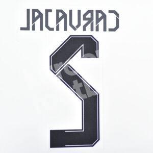 2021-22 Real Madrid Home Name Set #2 CARVAJAL (Champions League) Repro - Image 3