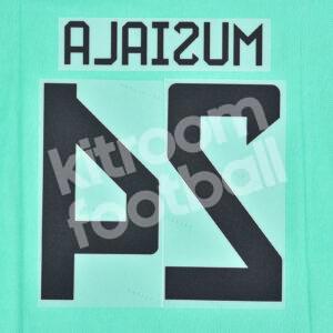 2023-24 Bayern Munich Oktoberfest Name Number Set #42 MUSIALA Repro - Image 3
