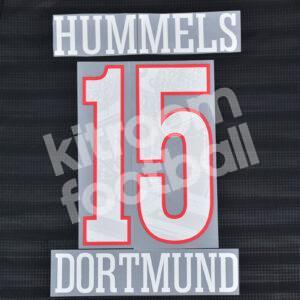 2023-24 Borussia Dortmund Special Name Number Set #15 HUMMELS Repro