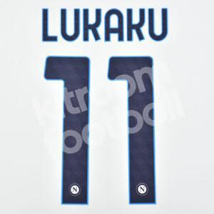 2023-24 Napoli Away Name Number Set #11 LUKAKU Repro