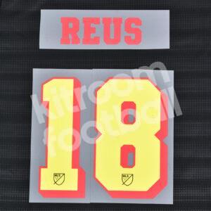 2024-25 LA Los Angeles Galaxy Third Name Number Set #18 REUS MLS Repro