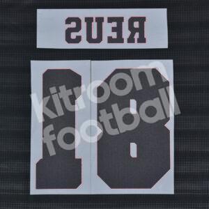 2024-25 LA Los Angeles Galaxy Third Name Number Set #18 REUS MLS Repro - Image 3