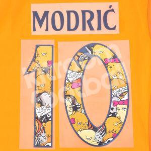 2024-25 Real Madrid Away Name Number Set #10 MODRIC (Preseason Bear Champ) Repro