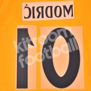 2024-25 Real Madrid Away Name Number Set #10 MODRIC (Preseason Bear Champ) Repro - Image 3