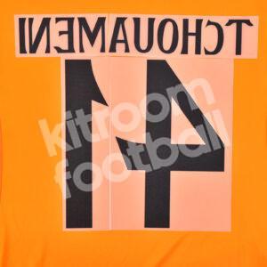 2024-25 Real Madrid Away Name Number Set #14 TCHOUMANI (Champions League) Repro - Image 3