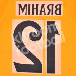 2024-25 Real Madrid Away Name Number Set #21 BRAHIM (Champions League) Repro - Image 3