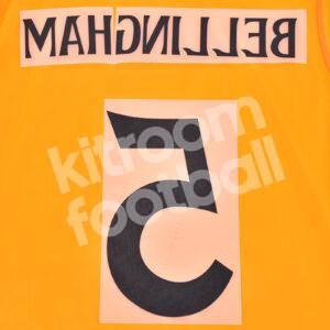 2024-25 Real Madrid Away Name Number Set #5 BELLINGHAM (Champions League) Repro - Image 3