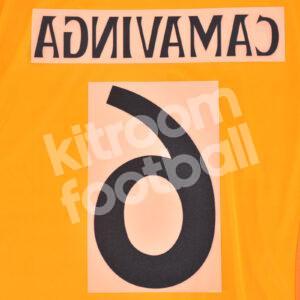 2024-25 Real Madrid Away Name Number Set #6 CAMAVINGA (Champions League) Repro - Image 3