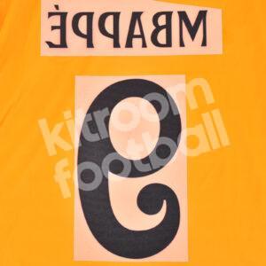 2024-25 Real Madrid Away Name Number Set #9 MBAPPE (Champions League) Repro - Image 3