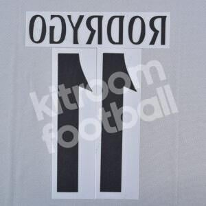 2024-25 Real Madrid Third Name Number Set #11 RODRYGO (Champions League) Repro - Image 3