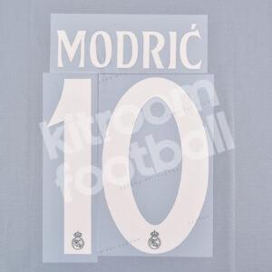 2024-25 Real Madrid Third Name Number Set #10 MODRIC (Champions League) Repro