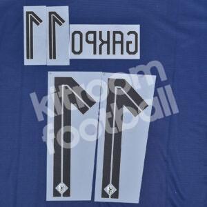 UEFA Euro 2024 Netherlands Away Name Number Set #11 GAKPO Repro - Image 3