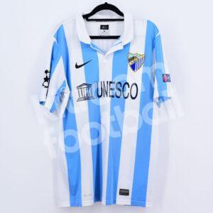 2012-13 Málaga CF Home Shirt #5 ANTUNES (Size M) Signed Champions League - Image 3