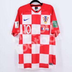 Official Croatia Final World Cup 2018 Home Shirt #10 MODRIC (Size Medium) Fans Version - Image 3