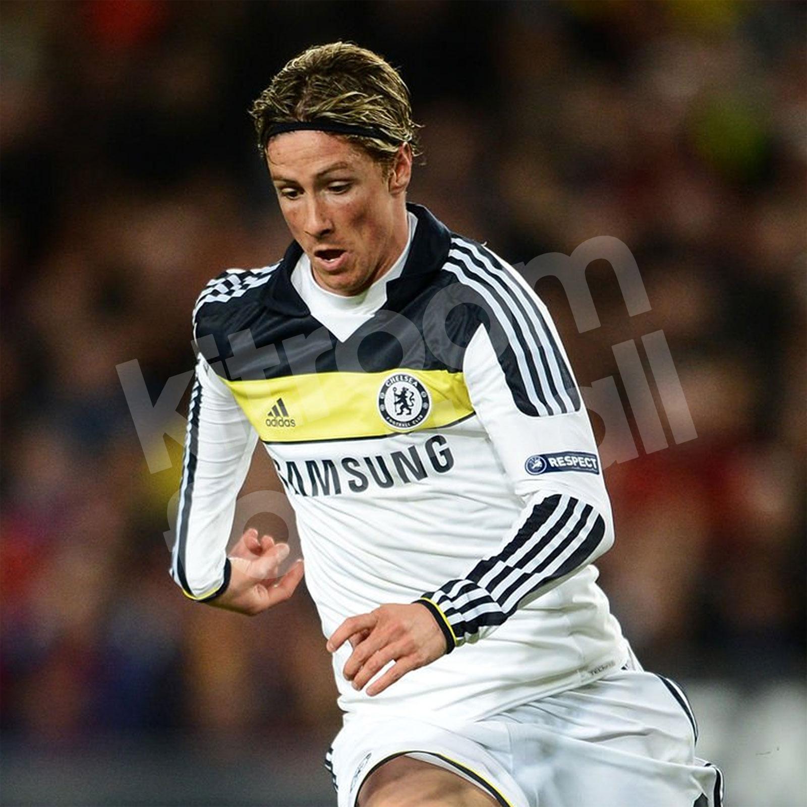 2011-12 Chelsea Player Issue Third Shirt #9 Fernando TORRES