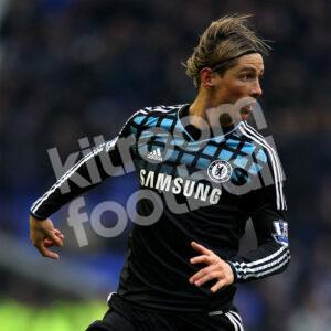 2011-12 Chelsea Player Issue Away Shirt #9 Fernando TORRES TechFit (Size 4) Premier - Image 5