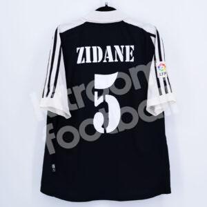 2001-02 Real Madrid Away Shirt #5 ZIDANE (Size XL) Good Condition