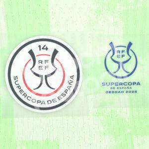 Original Player Issue 2025 Barcelona Semifinal Supercopa Patch vs Athletic Club