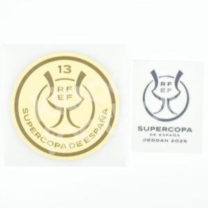 Original Player Issue 2025 Real Madrid Supercopa Patch