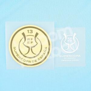 Original Player Issue 2025 Real Madrid Supercopa Patch Goalkeeper