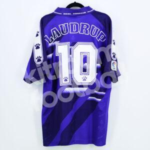 1995-96 Real Madrid Home Shirt #10 Michael LAUDRUP Kelme (Size XL) Excellent - Image 1