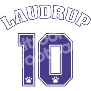 1995-96 Real Madrid Home Number #10 Michael LAUDRUP Kelme Repro