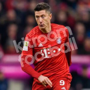 2019-20 Bayern Munich Authentic Home Shirt #9 LEWANDOWSKI (Size L) - Image 5