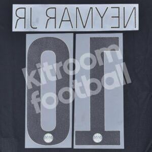 2017-18 PSG Cup Third Name Set #10 NEYMAR JR (HQ Repro) - Image 3