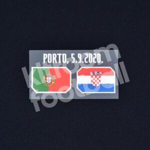 UEFA Nations League 2021 Croatia Match Detail MDT Patch vs Portugal Repro - Image 3