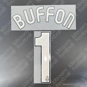 2006-07 Juventus Goalkeeper Name Set #1 BUFFON (Repro)