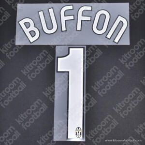 2006-07 Juventus Goalkeeper Name Set #1 BUFFON (Repro)
