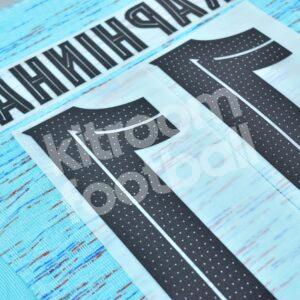 2023-24 FC Barcelona Third Name Number Set #11 RAPHINHA Champions League Repro - Image 3