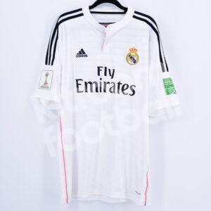 Official 2014-15 FIFA Club World Cup Real Madrid Home Shirt #7 Cristiano RONALDO (Adidas) (Size L) - Image 3
