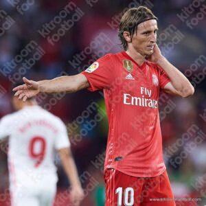 Official 2018-19 La Liga Real Madrid Third Shirt #10 MODRIC (Adidas) (Size S) - Image 5